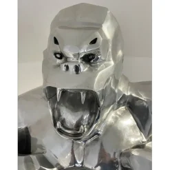 ORLINSKI Richard - Sculpture originale Aluminium "Wild Kong" - 110cm