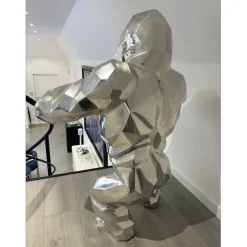 ORLINSKI Richard - Sculpture originale Aluminium "Wild Kong" - 110cm