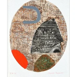 PAPART Max - Gravure originale "Le Labyrinthe" 38x29cm - 1977