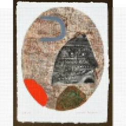 PAPART Max - Gravure originale "Le Labyrinthe" 38x29cm - 1977