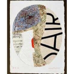PAPART Max - Gravure originale "Confidence" 38x29cm - 1977