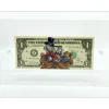 PAZBLANDINA - Dessin original sur Dollar $ "Picsou" 6,6x15,6cm - 2025
