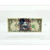 PAZBLANDINA - Dessin original sur Dollar $ "Mickey USA" 6,6x15,6cm - 2025