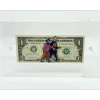 PAZBLANDINA - Dessin original sur Dollar $ "Tintin & Capitaine Haddock - 3" 6,6x15,6cm - 2025