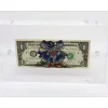 PAZBLANDINA - Dessin original sur Dollar $ "Duck$quad" 6,6x15,6cm - 2025