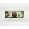 PAZBLANDINA - Dessin original sur Dollar $ "Snoopy" 6,6x15,6cm - 2025