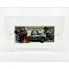 PAZBLANDINA - Dessin original sur Dollar $ "DeLorean - Retour vers le futur" 6,6x15,6cm - 2024