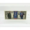 PAZBLANDINA - Dessin original sur Dollar $ "Vaseline Diplomacy" 6,6x15,6cm - 2025