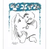 PICASSO Pablo - Lithographie "Femme et enfant" 49x40cm