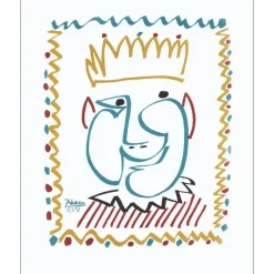 PICASSO Pablo - Lithographie "Carnaval 1951" 49x40cm