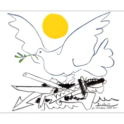 PICASSO Pablo - Lithographie "Colombe de l'Avenir" 50x65cm