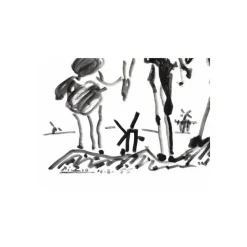 PICASSO Pablo - Lithographie "Don Quichotte" 65x50cm