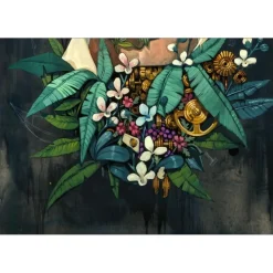PIXEL PANCHO - Sérigraphie (Giclée Print) "The Nurse" 88x60cm - Signée et Numérotée + Certificat d'authenticité