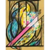 POLI Jacques - Lithographie originale "Les Perruches 3" 76x56cm - 1989