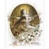 POULET Raymond - Lithographie originale "Deux femmes" 64x49cm