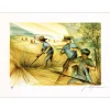 POULET Raymond - Lithographie originale "Les Quatre Saisons 07" 54x76cm - 1980