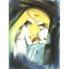 POULET Raymond - Lithographie originale "Le Chirurgien" 37x27cm - 1984