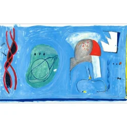 RADFORD Robert - Lithographie originale "Composition 03" 70x118cm