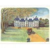 RAFFLEWSKI Rolf - Lithographie originale "Château de Cheverny" 54x75cm - Ex 1/250