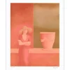 RETIVAT Annie - Lithographie originale "Femme" 61x45cm