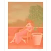 RETIVAT Annie - Lithographie originale "Farniente" 61x45cm