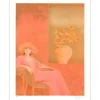 RETIVAT Annie - Lithographie originale "Après midi d'été" 61x45cm