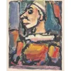ROUAULT Georges - Héliogravure "Le moqueur" 42x33cm - 1943