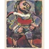 ROUAULT Georges - Héliogravure "Mange tout" 42x33cm - 1943