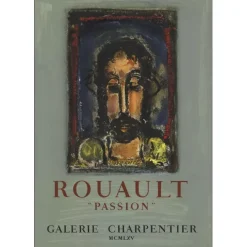 ROUAULT Georges - Lithographie "Passion, Galerie Charpentier" 73x50cm - 1965