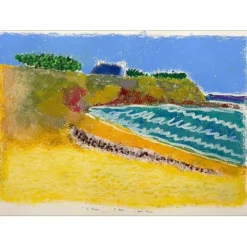 SAAM Jérôme - Dessin original au pastel sur papier "Le Kérou" 42x60cm - 2023