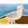 SAAM Jérôme - Dessin original au pastel sur papier "Kérou Beach" 42x60cm - 2023