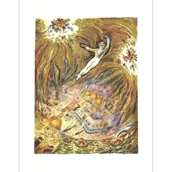 SHENKER Ilya - Sérigraphie "Ballet à Venise 05" 70x50cm - Numérotée et signée au crayon