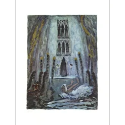 SHENKER Ilya - Sérigraphie "Ballet à Venise 01" 70x50cm - Numérotée et signée au crayon