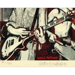 SHEPARD FAIREY (OBEY) - Sérigraphie "Just a Minor Threat" 46x61cm - 2023