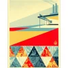 SHEPARD FAIREY (OBEY) - Sérigraphie "PATTERN OF DENIAL" 61x46cm - 2023