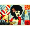 SHEPARD FAIREY (OBEY) - Sérigraphie "SWAN SONG" 61x91cm - 2023