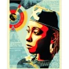 SHEPARD FAIREY (OBEY) - Sérigraphie "EYES ON THE KING" 61x46cm