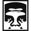 SHEPARD FAIREY (OBEY) - Sérigraphie "FACE WHITE 03" 76x63cm