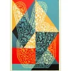 SHEPARD FAIREY (OBEY) - Sérigraphie "Peace Fingers Geometric " 91x61cm