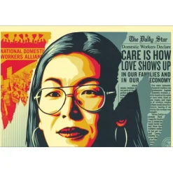 SHEPARD FAIREY (OBEY) - Sérigraphie "REENVISION" 91x61cm - 2022