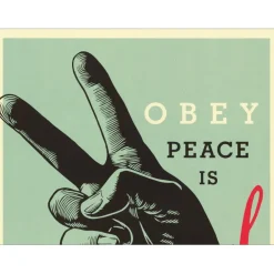 SHEPARD FAIREY (OBEY) - Sérigraphie "RADICAL PEACE" 91x61cm