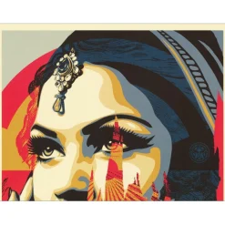SHEPARD FAIREY (OBEY) - Sérigraphie "TARGET EXCEPTIONS" 91x61cm