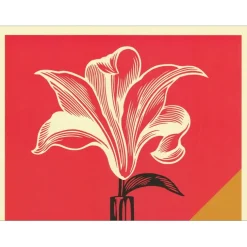 SHEPARD FAIREY (OBEY) - Sérigraphie "AR15 Lilly" 91x61cm