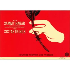 SHEPARD FAIREY (OBEY) - Sérigraphie "METALICCA" 61x46cm - 2024