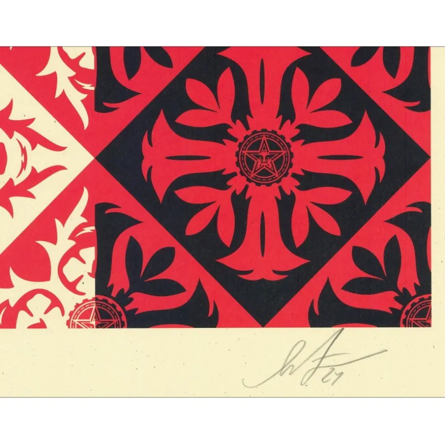 SHEPARD FAIREY (OBEY) - Sérigraphie "WAVE OF DISTRESS" 91x61cm