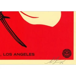 SHEPARD FAIREY (OBEY) - Sérigraphie "METALICCA" 61x46cm - 2024