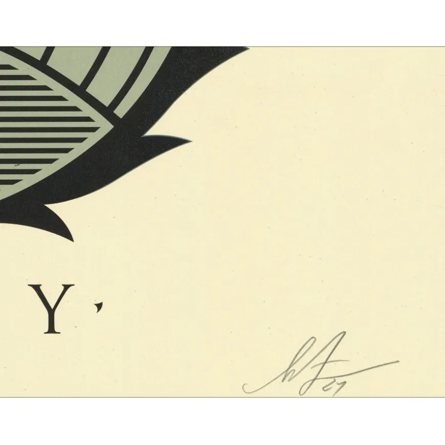 SHEPARD FAIREY (OBEY) - Sérigraphie "EYES OPEN" 91x61cm