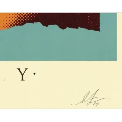 SHEPARD FAIREY (OBEY) - Sérigraphie "SHADOWPLAY" 91x61cm
