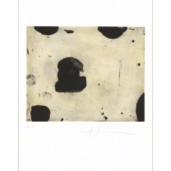 SOULIÉ Tony - Gravure originale et aquatinte " Totem V" 76x56m