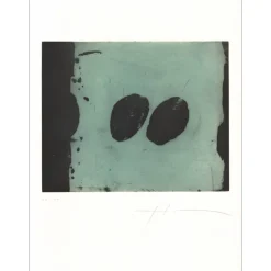SOULIÉ Tony - Gravure originale et aquatinte " Totem VI" 76x56m
